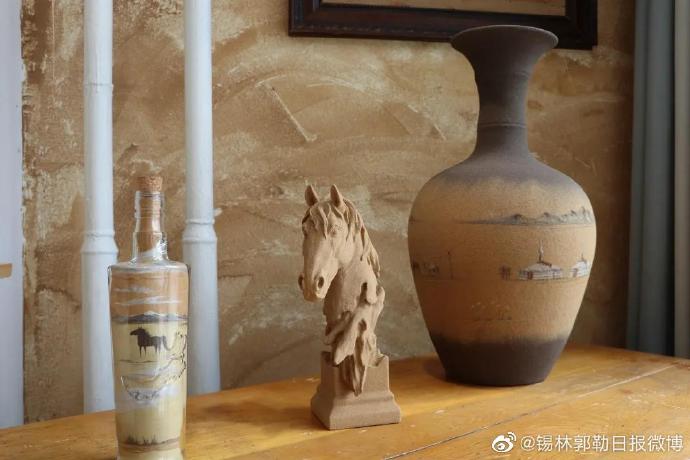 沙画瓶子图片大全_蒙古包沙画制作技艺_沙画艺术家乌日尼勒图