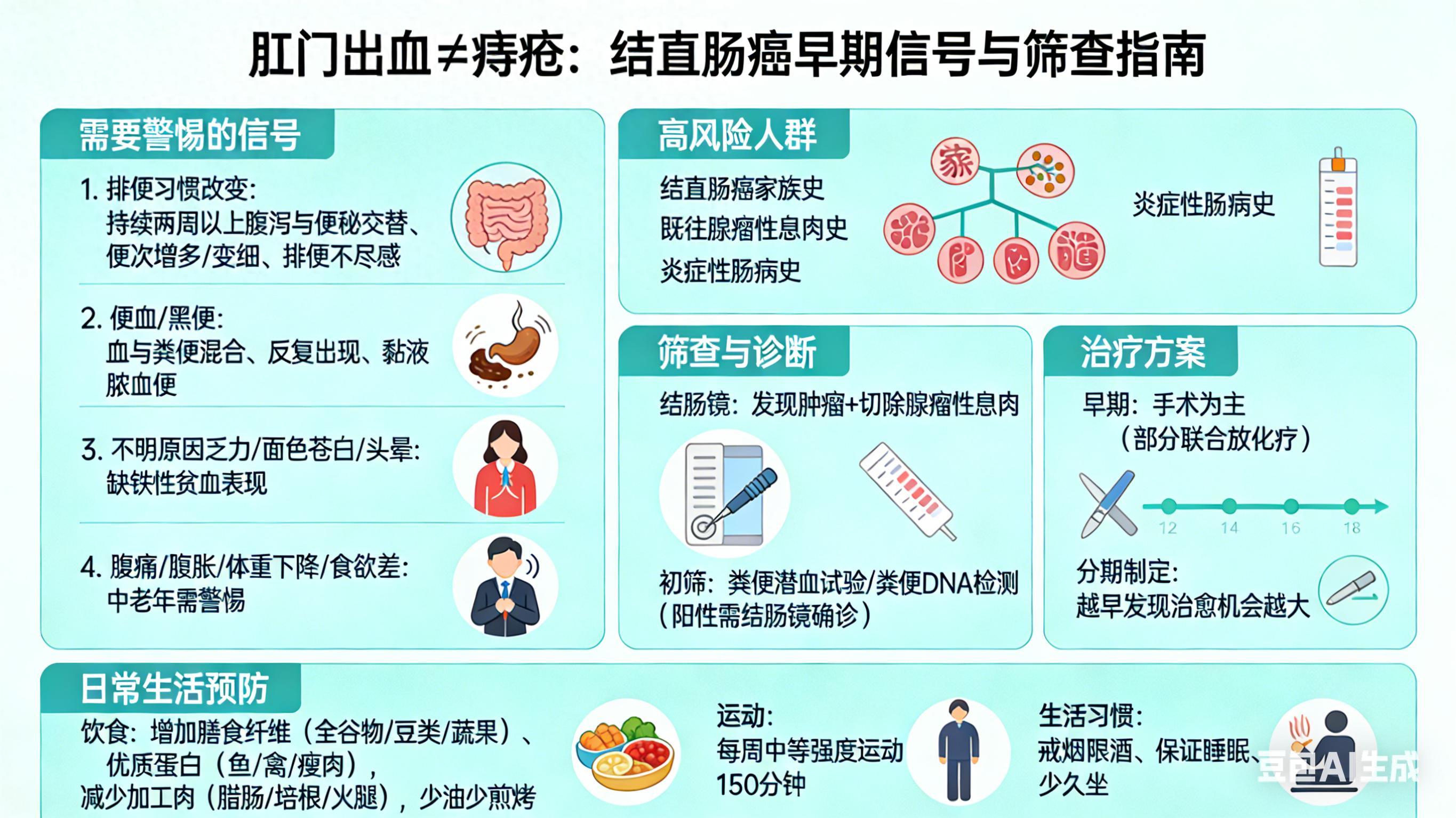 自己弄弄肛门看里面弄出点血_便血与结直肠癌筛查_痔疮便血与结直肠癌区别