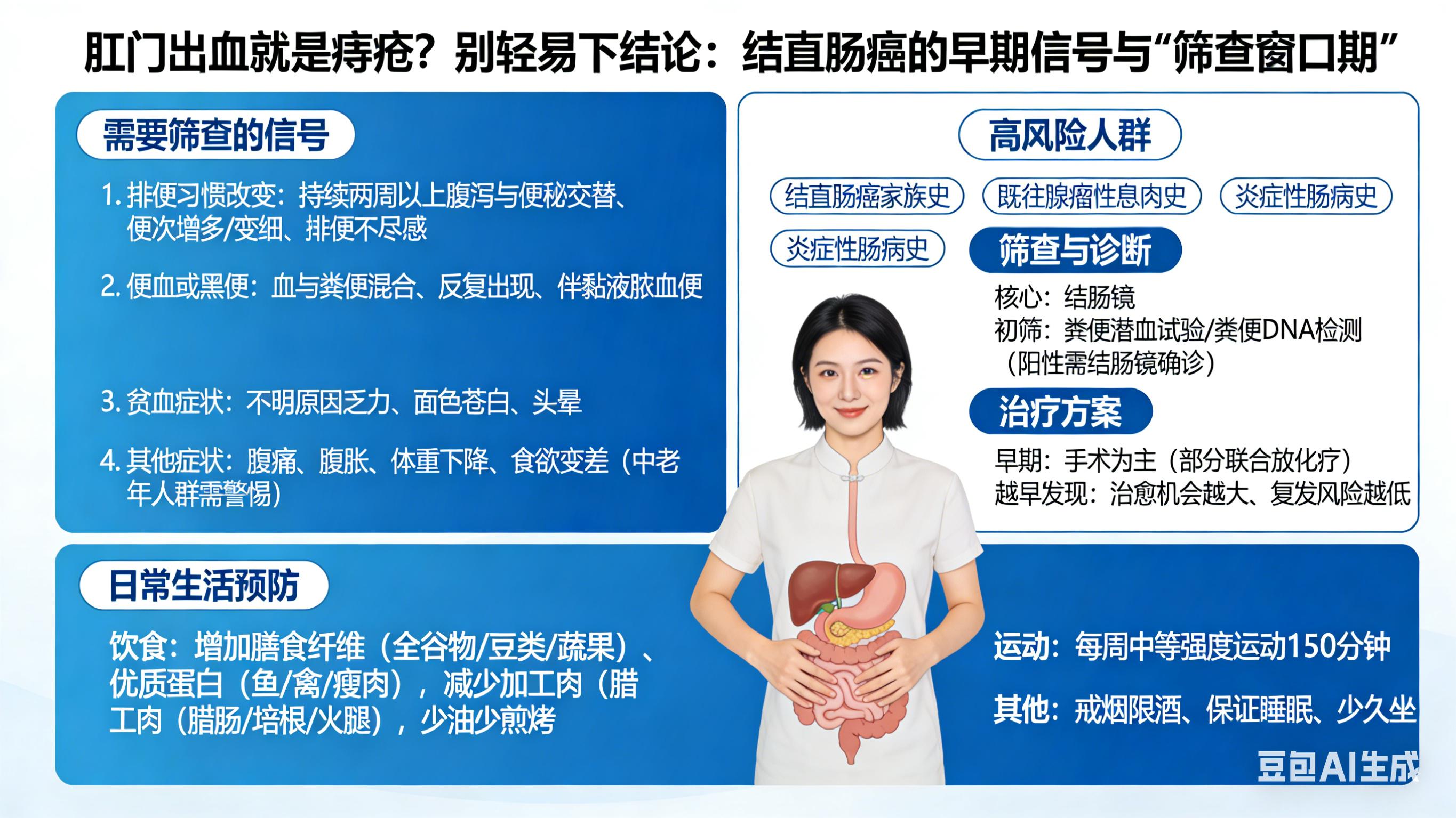 痔疮便血与结直肠癌区别_自己弄弄肛门看里面弄出点血_便血与结直肠癌筛查