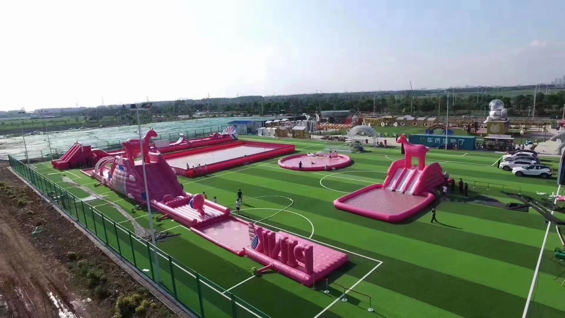 策划充气城堡供应水上乐园设备制造商