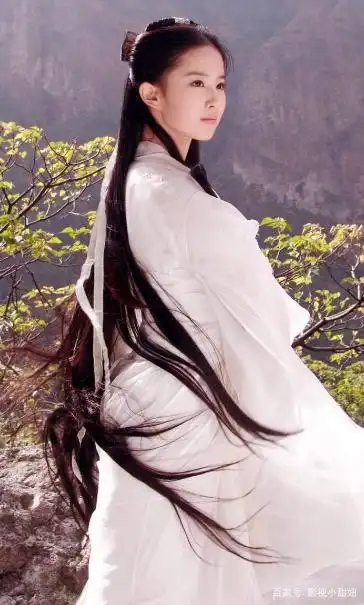 小龙女替身美貌完爆陈妍希_神雕侠侣 李若彤 小龙女_神雕侠侣 刘亦菲 黄晓明 翻拍