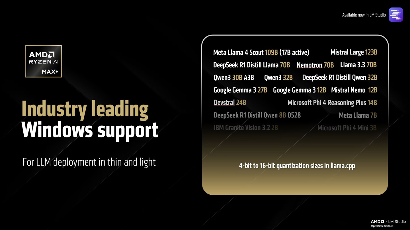 z2 mini_AMD Ryzen AI Max+ 395 显存技术 驱动更新 Flash Attention_Ryzen AI MAX+ 395 128GB 内存 支持 Llama 4 Scout 109B 模型