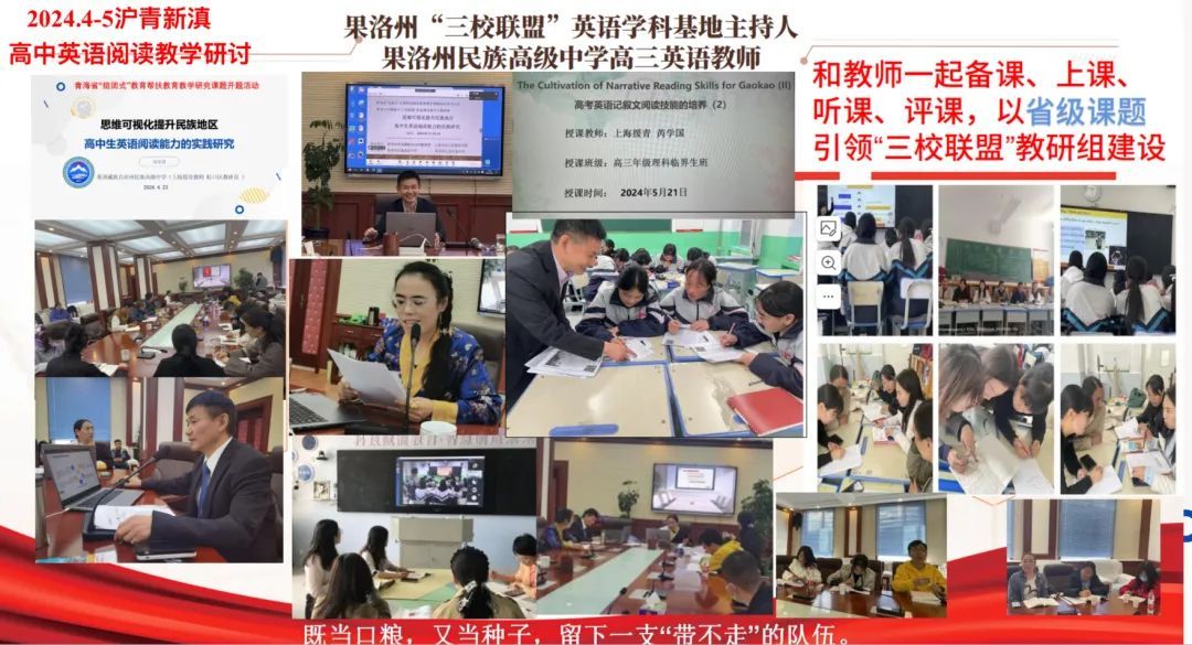 思维可视化提升民族地区高中生英语阅读能力实践研究_2024年度青海省组团式支援帮扶教师教育教学课题成果培育课题结题答辩_高中英语教学课题