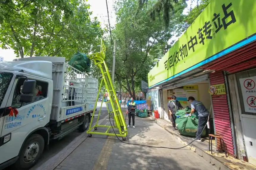 低值物回收利用_智能回收体系_办公用品回收案例