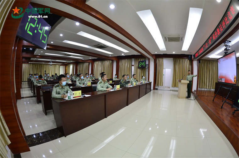 武警广东总队“三会一好”政治教员比武_基层政治主官授课观摩比武_武警广州指挥学院教师