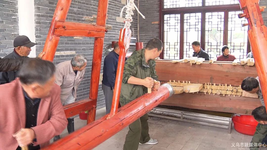 赤岸镇双峰村榨油坊_义乌古法榨油_义乌哪里有做入油工艺