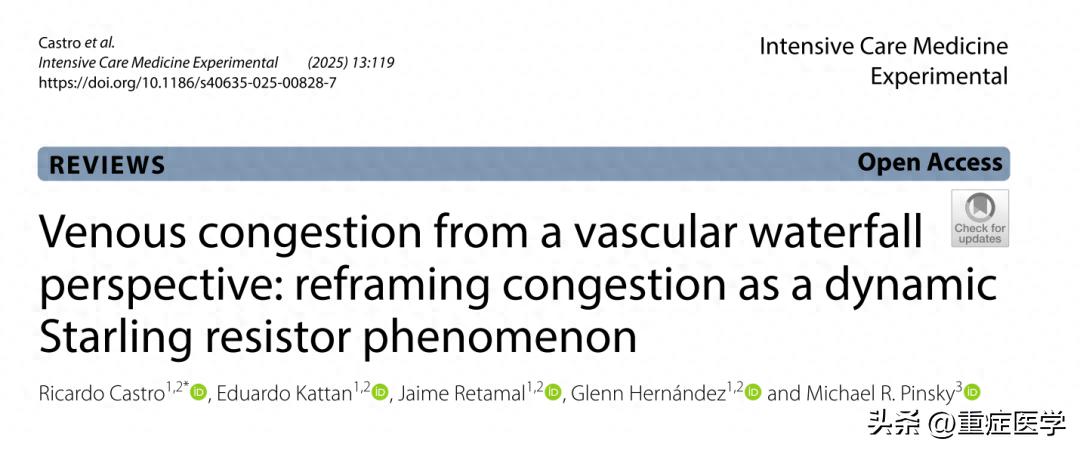 静脉充血与血管瀑布现象_病理生理学重构、器官特异性机制与临床应用_毛细血管静水压公式