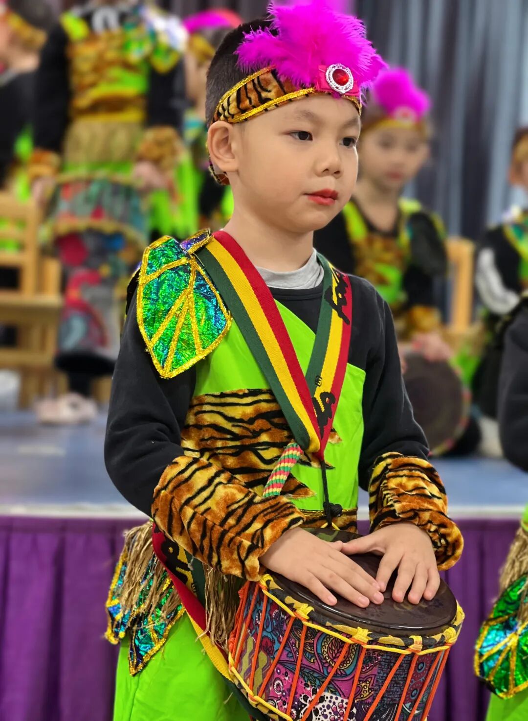 幼儿打击乐中国范_北滘慈善会和的爱心基金支持打击乐教学_槎涌幼儿园打击乐游戏化教学成果汇报