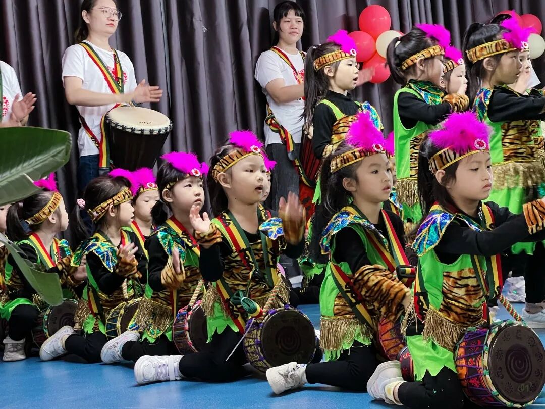 北滘慈善会和的爱心基金支持打击乐教学_槎涌幼儿园打击乐游戏化教学成果汇报_幼儿打击乐中国范