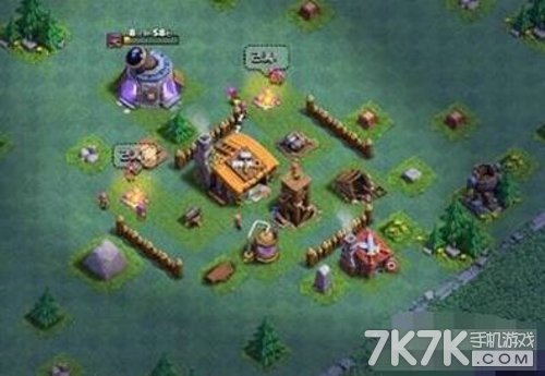 7k7k部落冲突夜世界3-5本阵型搭配攻略_战争部落3本布局_部落冲突夜世界3-5本阵型推荐