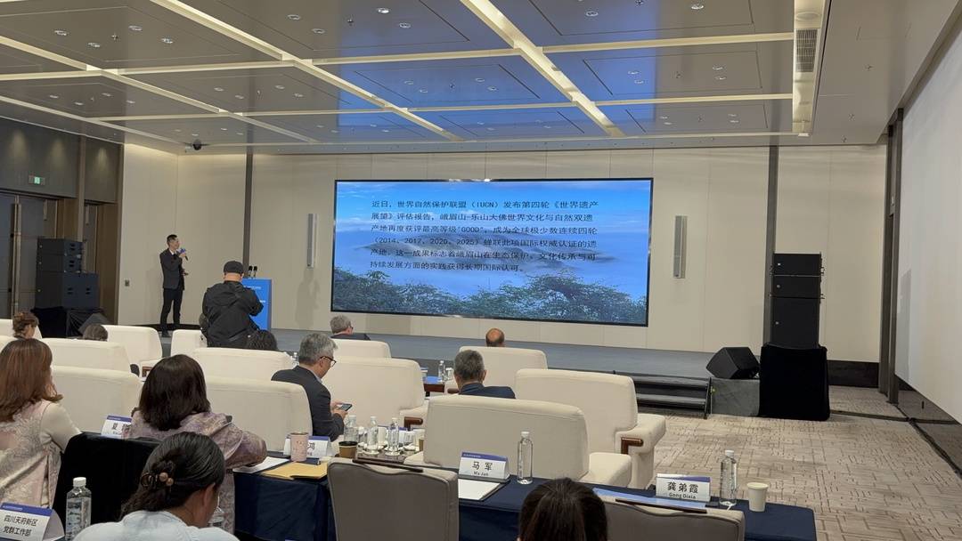 峨眉山文化遗产保护_一线天 峨眉山_峨眉山仙峰寺茶会