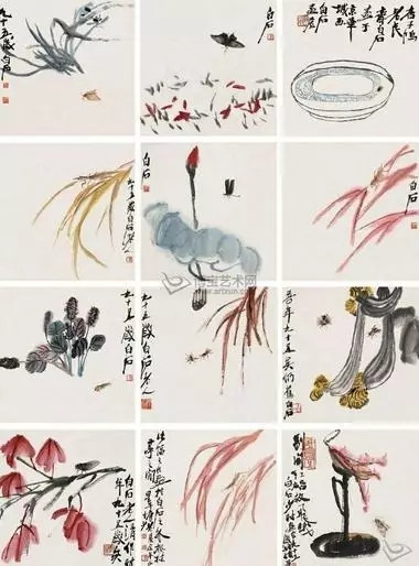 齐白石画虾价格_齐白石的松柏高立图_齐白石最贵画拍卖记录