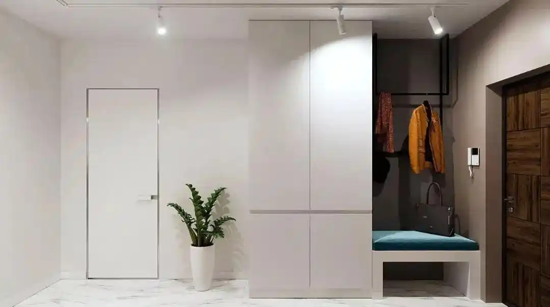 门厅设计_进门换鞋区效果图_门厅收纳