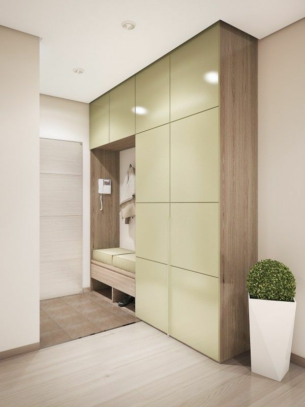 玄关设计_进门换鞋区效果图_门厅设计