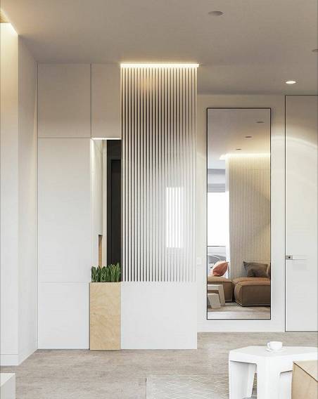 玄关设计_进门换鞋区效果图_门厅设计