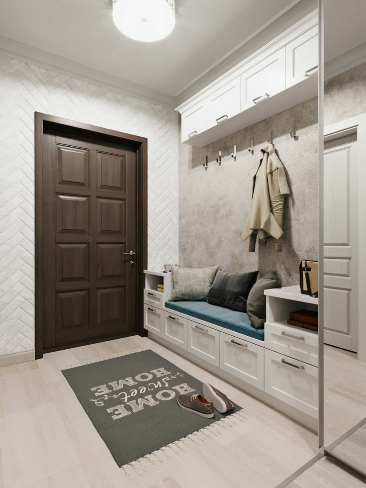 进门换鞋区效果图_门厅设计_玄关设计