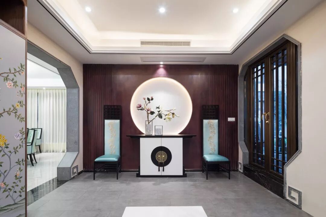 门厅设计_进门换鞋区效果图_玄关设计