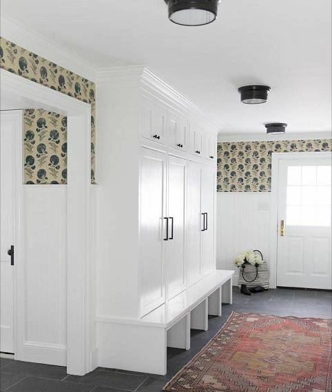 进门换鞋区效果图_玄关设计_门厅设计