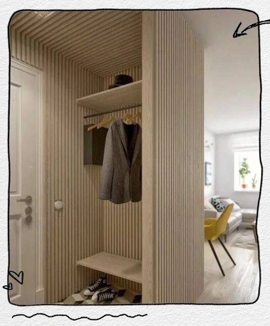 进门换鞋区效果图_换鞋收纳柜设计_门厅换鞋凳设计