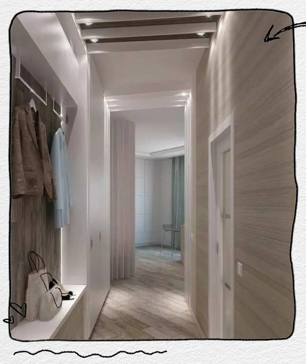 进门换鞋区效果图_门厅换鞋凳设计_换鞋收纳柜设计