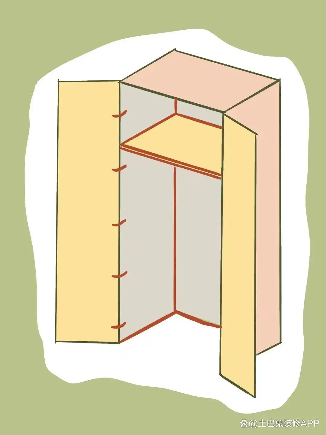 玄关鞋柜设计_进门换鞋区效果图_玄关收纳系统规划