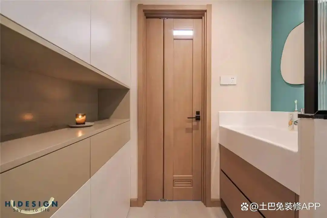 进门换鞋区效果图_玄关收纳系统规划_玄关鞋柜设计