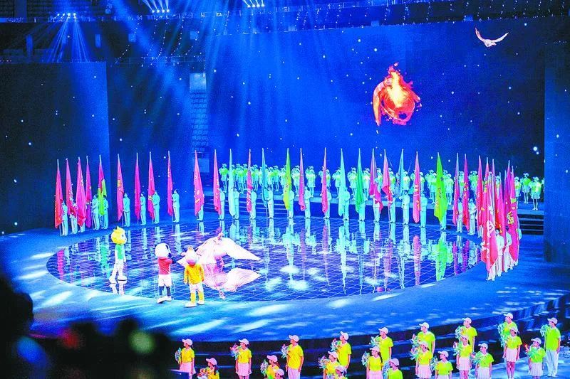 西安第十四届全运会 体育盛况 _奥林匹克运动会赛事_ 陕西体育精神 全运会赛事精彩 