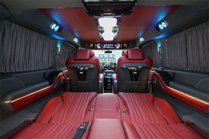 进口丰田海狮商务车_丰田小海狮5米3蓝牌MPV_丰田小商务车