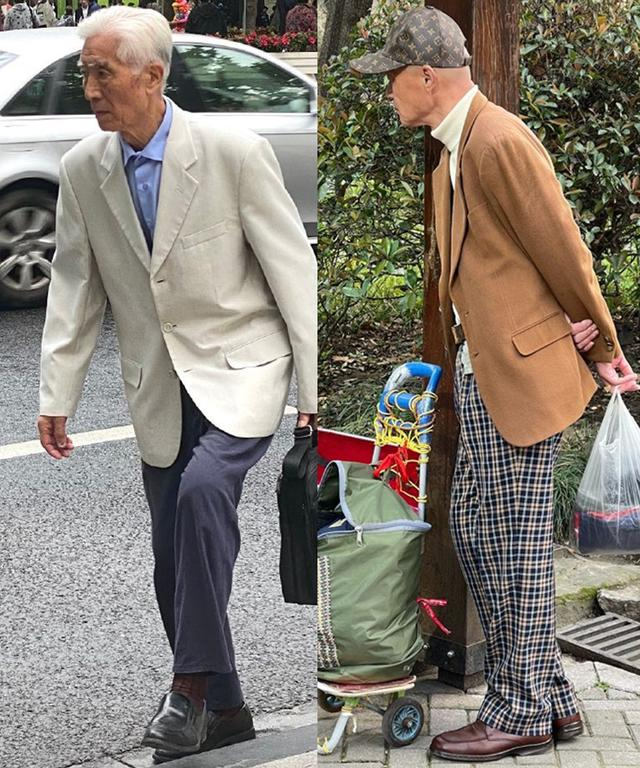 中年西裤裤裆图片微博_避免油腻感搭配技巧_六七十岁男人西裤穿搭细节