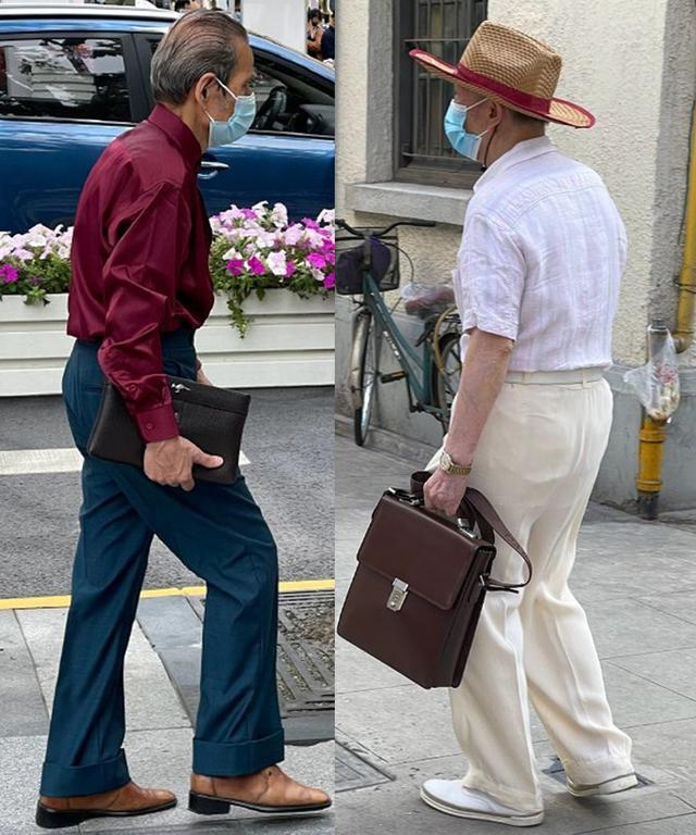 避免油腻感搭配技巧_六七十岁男人西裤穿搭细节_中年西裤裤裆图片微博