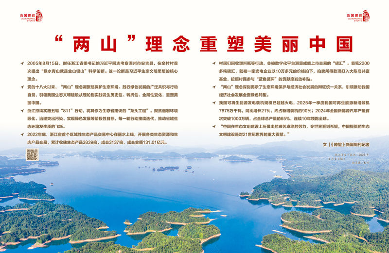 绿水青山就是金山银山_中国省域生态文明建设评价报告_习近平生态文明思想