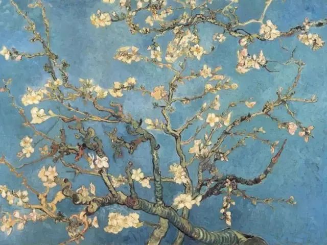 梵高塞纳河系列画作_梵高 杏花 高清大图_梵高春季垂钓油画