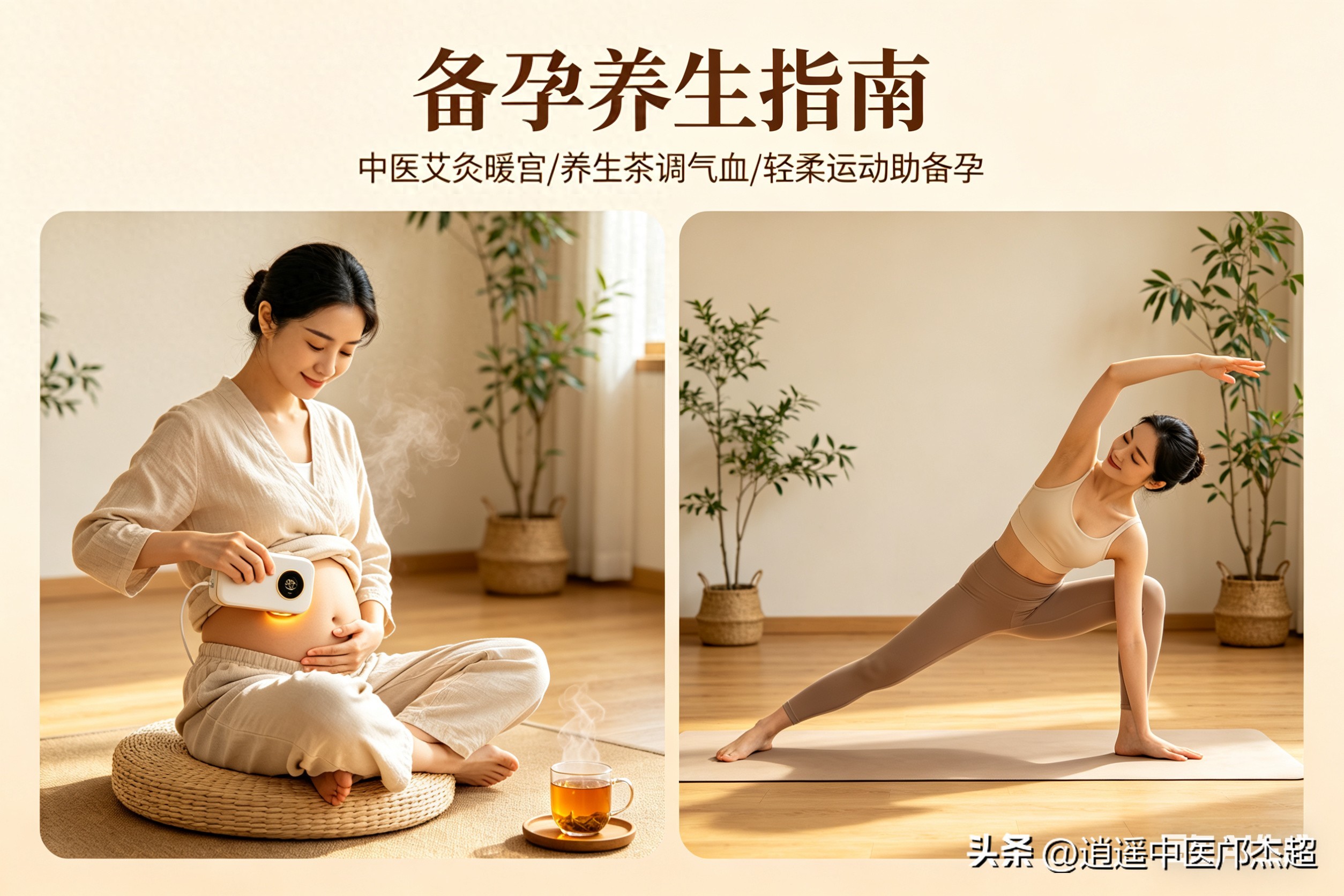 食疗外治调理备孕_备孕中医动养结合方案_准备怀孕可以烫头发吗