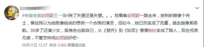 赵丽颖复出 有翡 王一博转型困境_杨幂评价赵丽颖