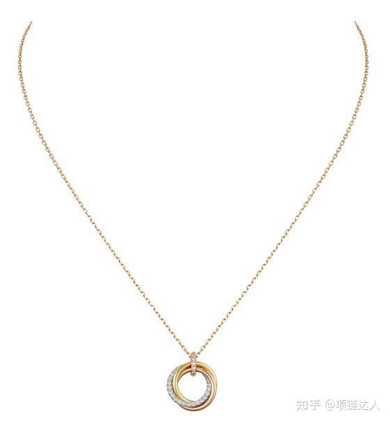Trinity De Cartier 珠宝系列_卡地亚三色金戒指设计_cartier 戒指报价