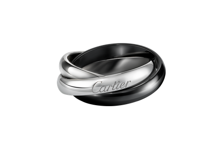 cartier 戒指报价_卡地亚Trinity de Cartier系列戒指 钻石_卡地亚Trinity de Cartier系列戒指 18K白金 18K黄金 18K玫瑰金