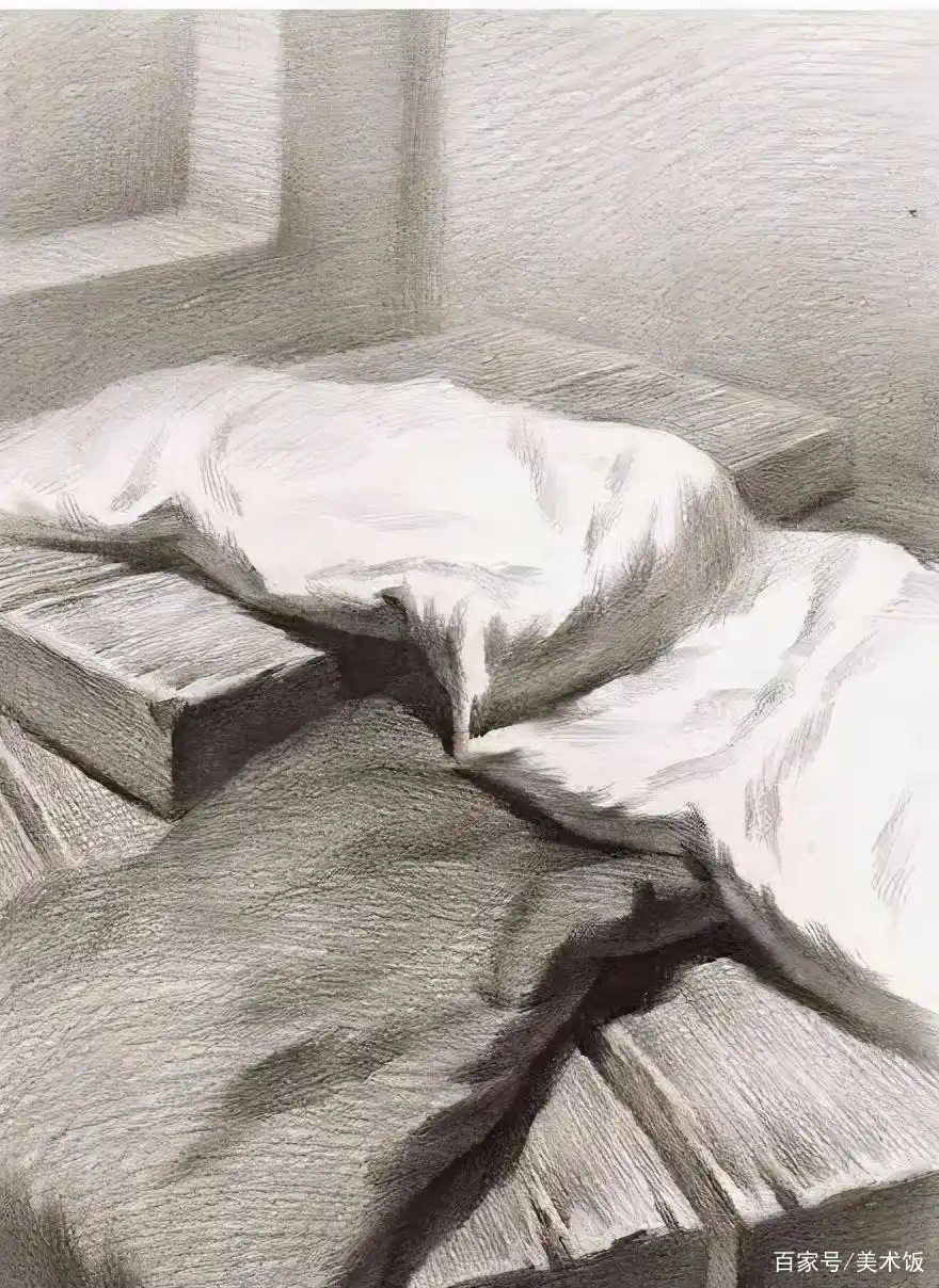 衬布体积感塑造_素描衬布画法_素描衬布图片