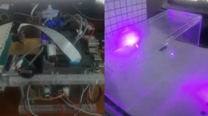 国产ai激光“灭蚊神器”海外爆单_激光除蟑螂_人工智能捕捉蟑螂