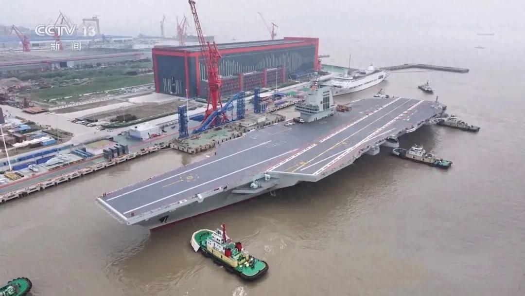 福建舰航母电磁弹射器试航_中国海军福建舰首次海上试航_中国造航母最新图片