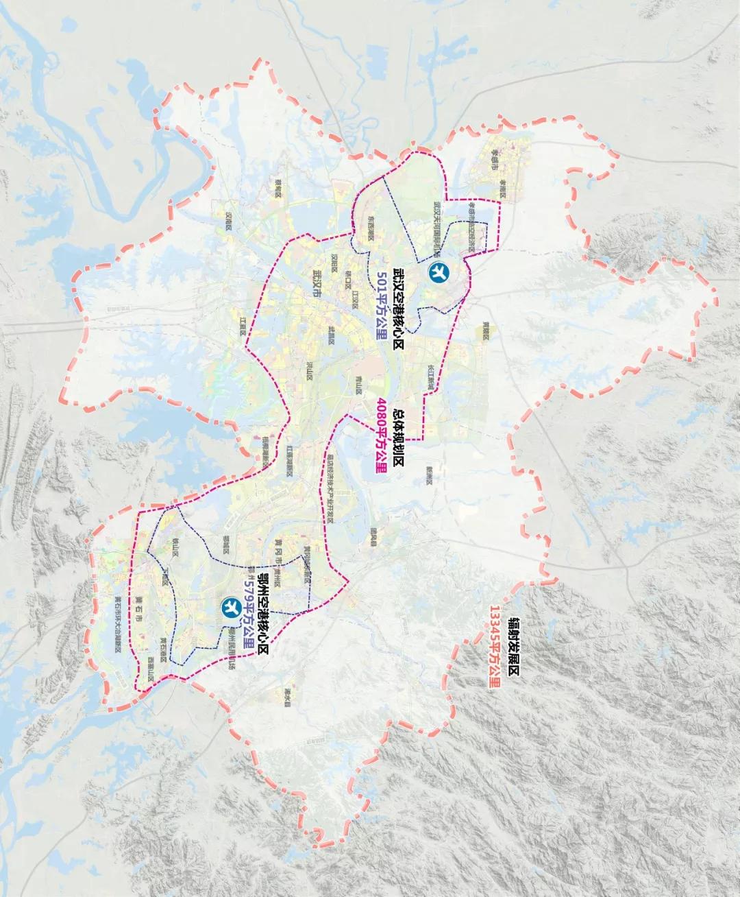 武汉城市圈航空港经济综合实验区 规划范围 黄石发展机遇_黄石市铁山区扩建规划
