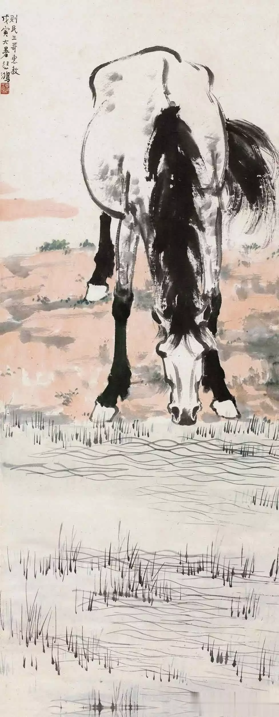 徐悲鸿画的马_徐悲鸿画马的技法与精神_徐悲鸿马的艺术特点