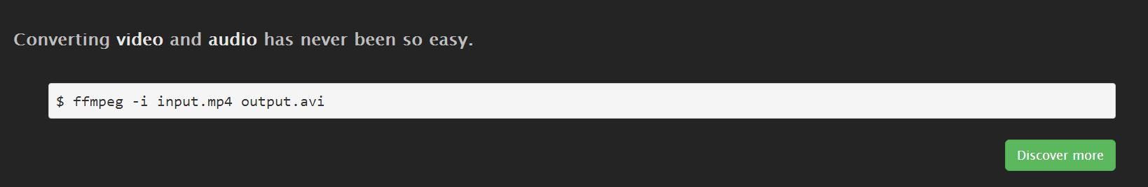FFmpeg是什么_ffmpeg h_FFmpeg音视频编解码库