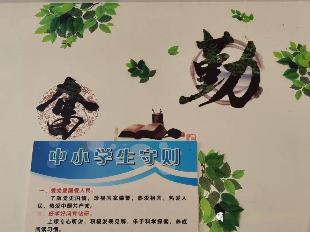 各美其美 美美育人_班级文化建设活动_初三班级文化建设图