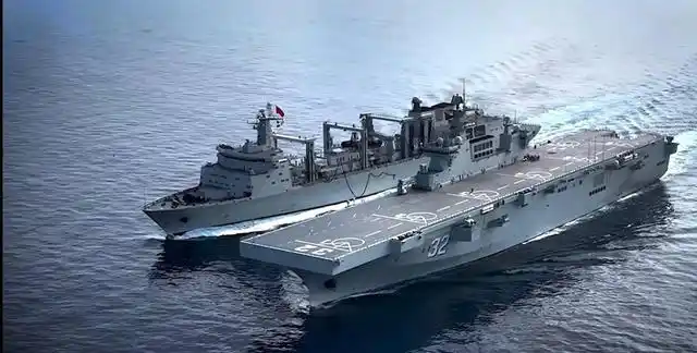 075型两栖攻击舰 中国海军夺岛利器 _075两栖_ 075型两栖攻击舰 综合作战能力 