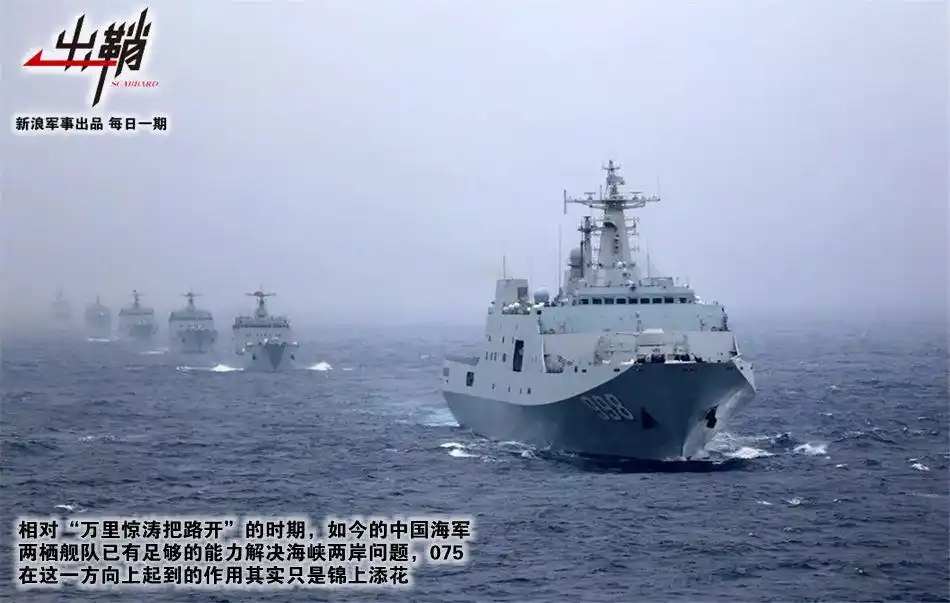 075两栖_两栖攻击舰战斗力评估标准_075型两栖攻击舰吨位意义