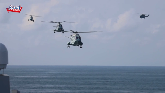 075两栖_两栖攻击舰立体登陆作战能力提升_075型两栖攻击舰海南舰广西舰南海联合登陆演练