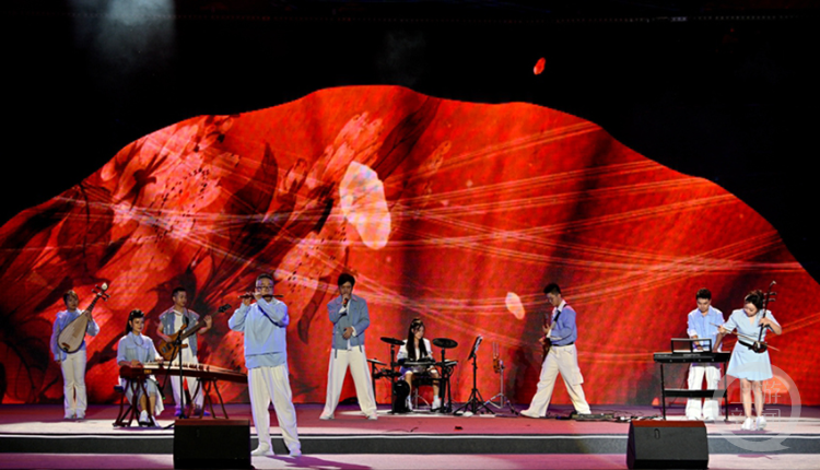 长寿区文艺表演_文化艺术节摄影比赛照片_重庆社区艺术节