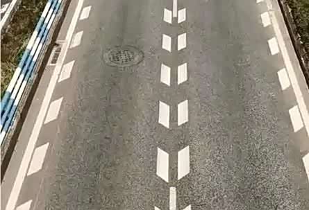 压标线扣分罚款_绝对不能压的交通标线_导流线标志