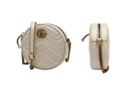 gucci贝壳包经典吗_寺库Gucci GG Marmont系列圆形单肩包_Gucci GG Marmont系列圆形单肩包特点