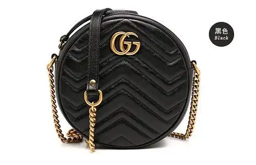 寺库Gucci GG Marmont系列圆形单肩包_gucci贝壳包经典吗_Gucci GG Marmont系列圆形单肩包特点